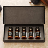 Air-Scent frascos junto a mano para comparar tamaño práctico de regalo