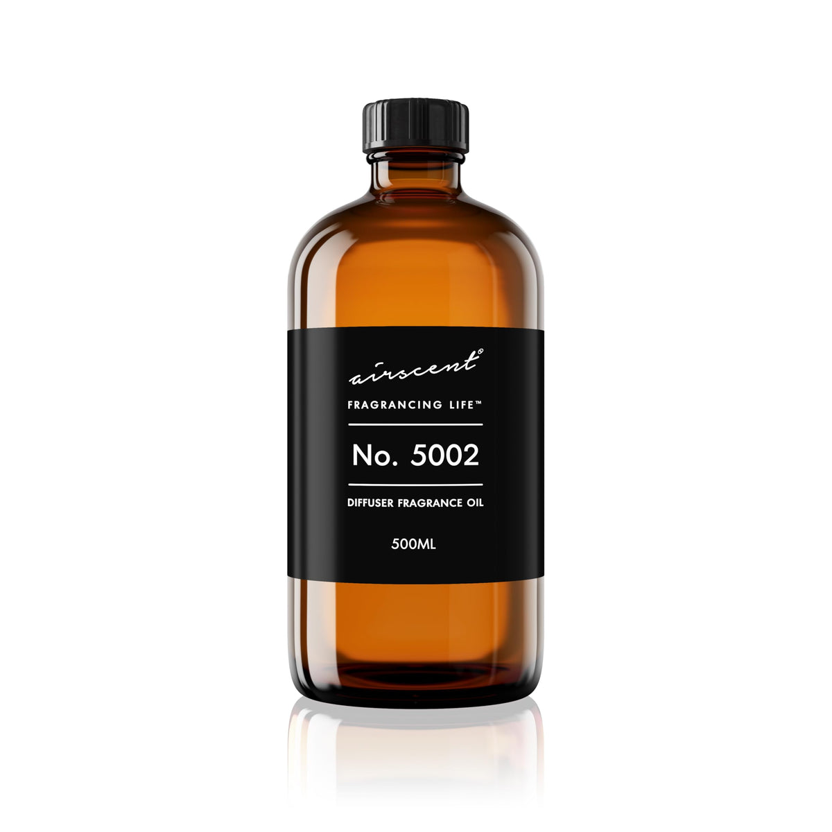 Air-Scent frasco frontal 500 ml mostrando diseño y volumen, perfuma eficazmente