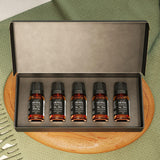 Air-Scent frascos abiertos con muestras mostrando versatilidad creativa