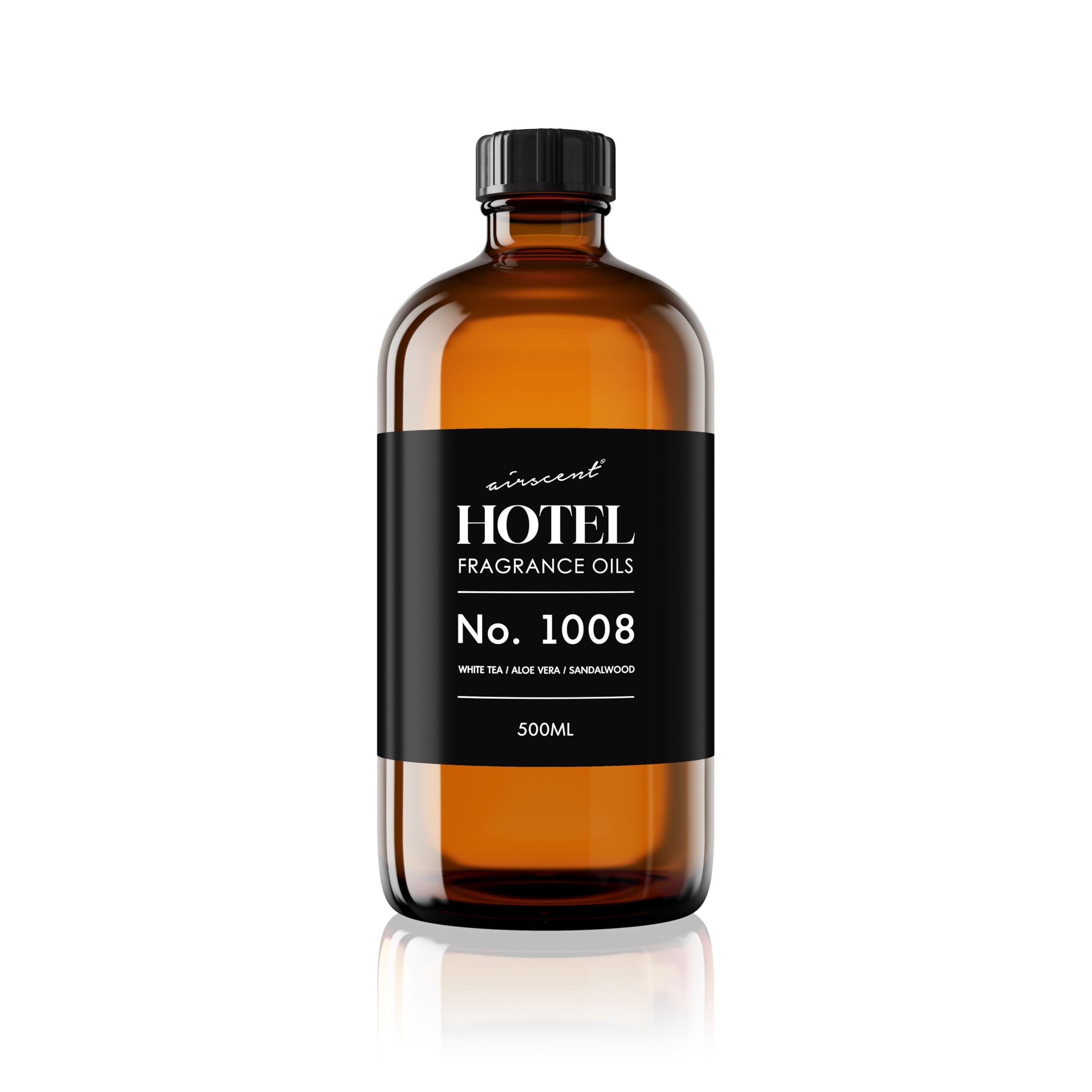 Air-Scent envase frontal 500 mL mostrando etiqueta y volumen beneficioso