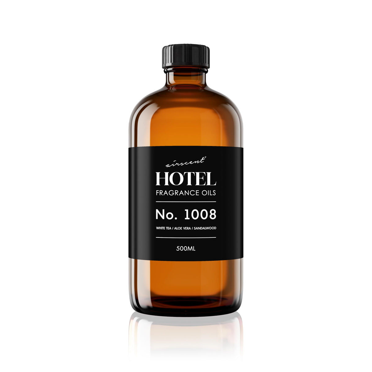 Air-Scent envase frontal 500 mL mostrando etiqueta y volumen beneficioso