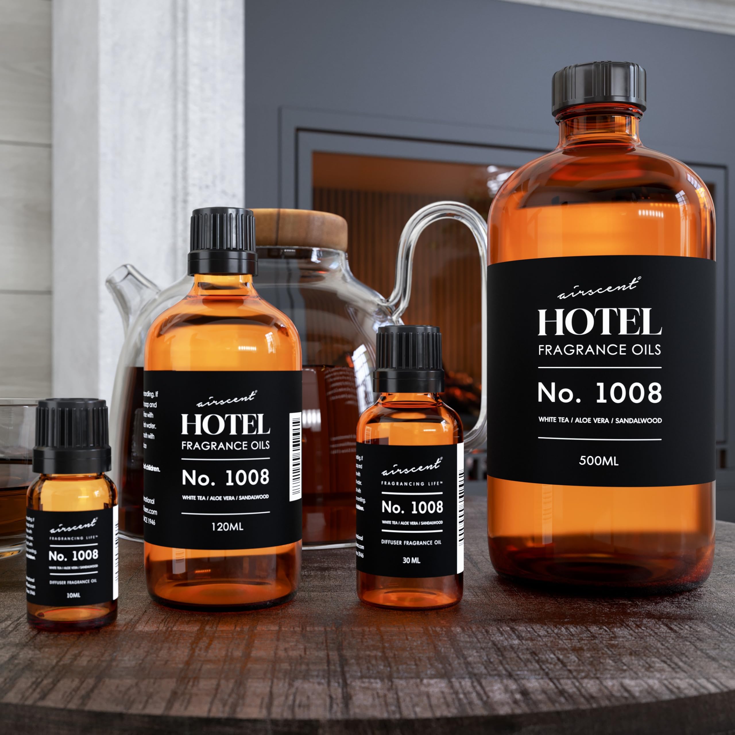 Air-Scent aceite integrado en velas artesanales para aplicaciones DIY