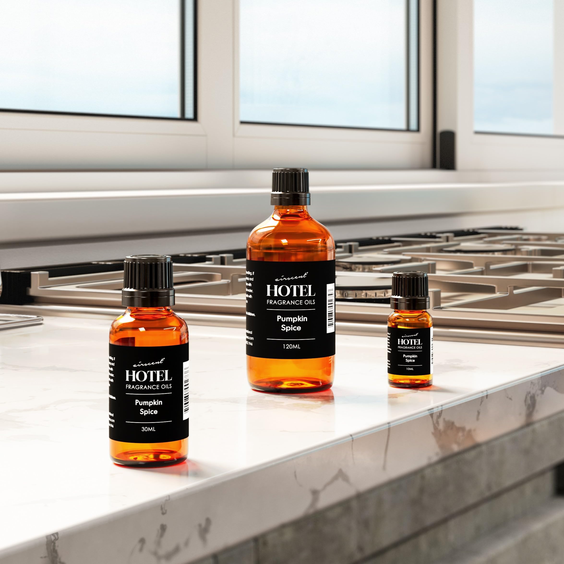 Air-Scent etiqueta del producto con ingredientes y certificaciones resaltando calidad y cumplimiento IFRA