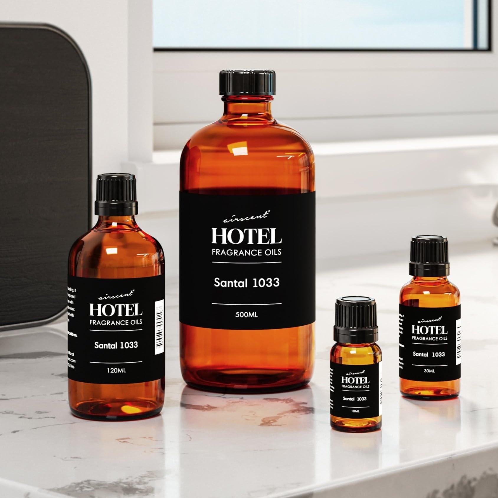 AirScent ambiente relajante con luz tenue y aroma acogedor