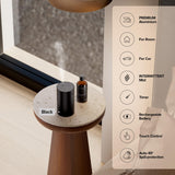 Airversa ADX detalle de la boquilla compatible con botellas estándar, facilita recarga directa