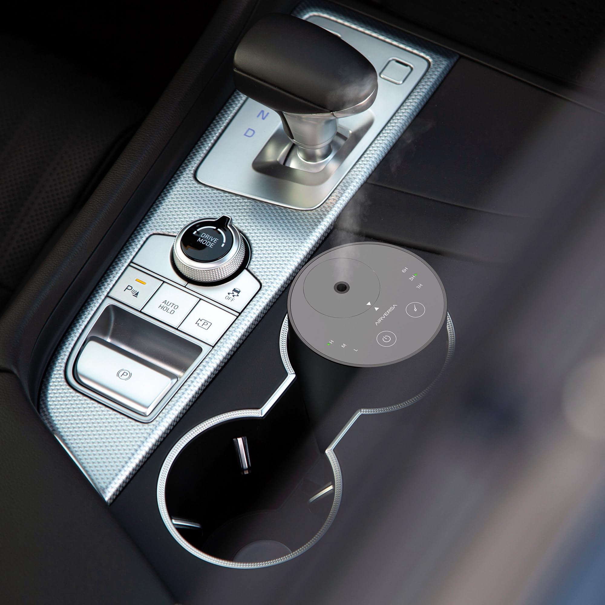 Airversa ADX textura y superficie negra mate, resistente y fácil de limpiar