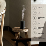 Airversa AN8 con botella de aceite acoplada fácil, cambio limpio y rápido
