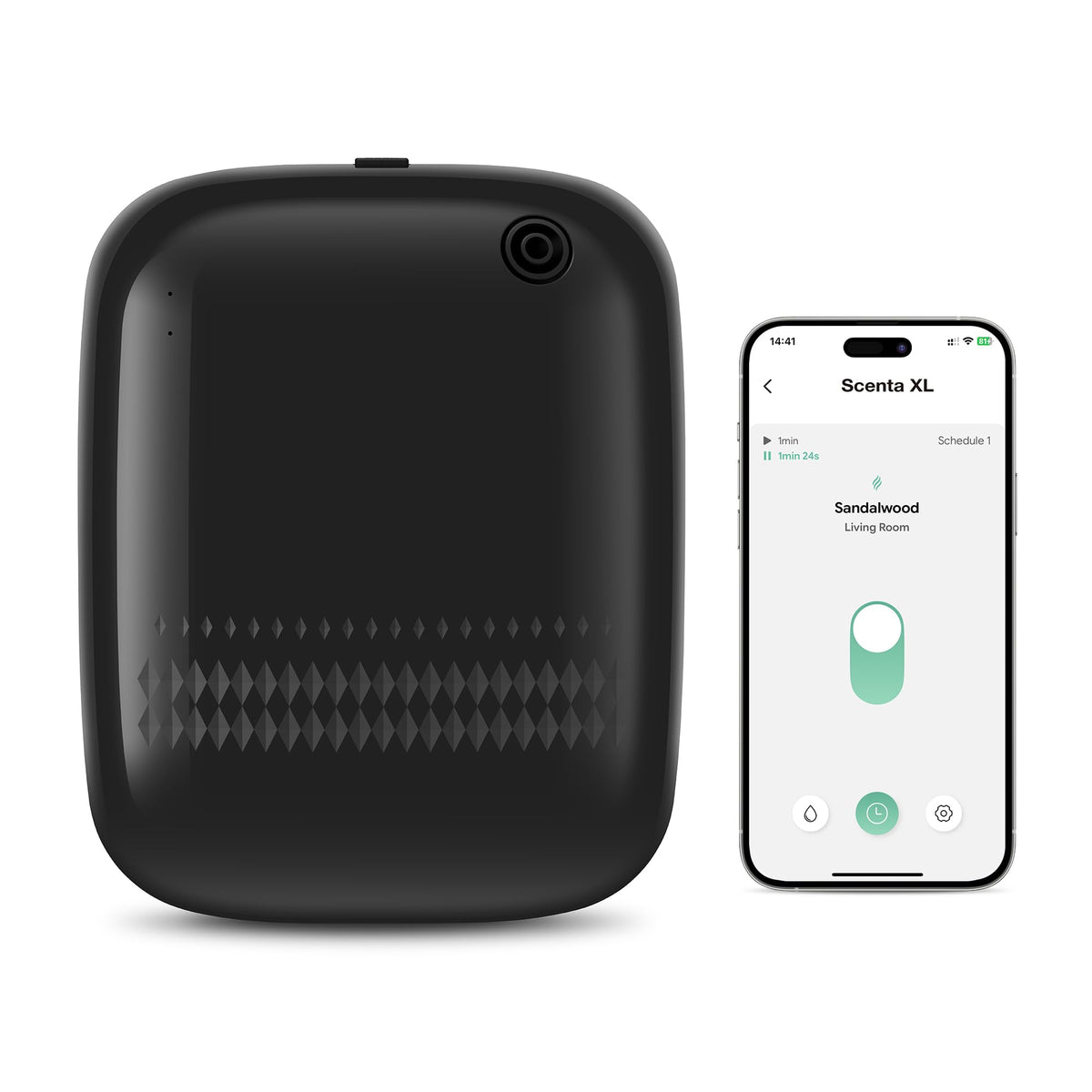 Airversa ANW-Black vista frontal elegante y moderna para grandes espacios
