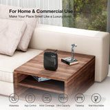 Airversa ANW-Black montado en pared optimizando distribución y espacio