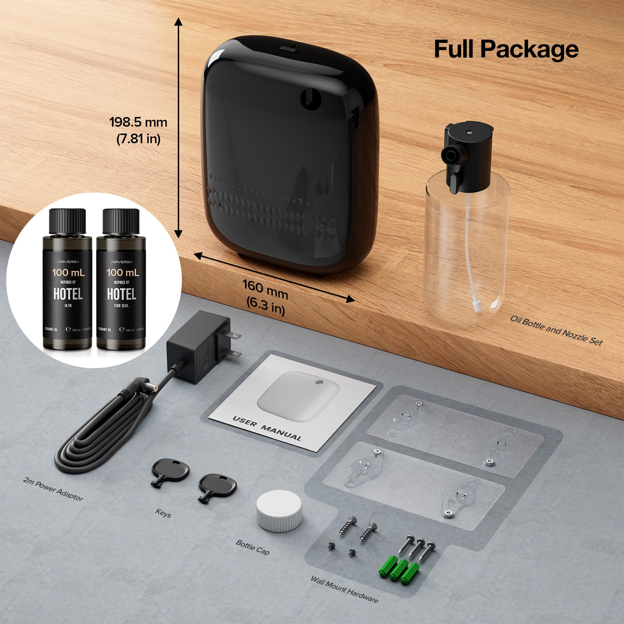 Airversa kit con dos fragancias 100 ml para comenzar a perfumar