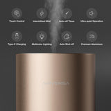 Airversa luces LED ambientales en varios colores para atmósfera personalizable