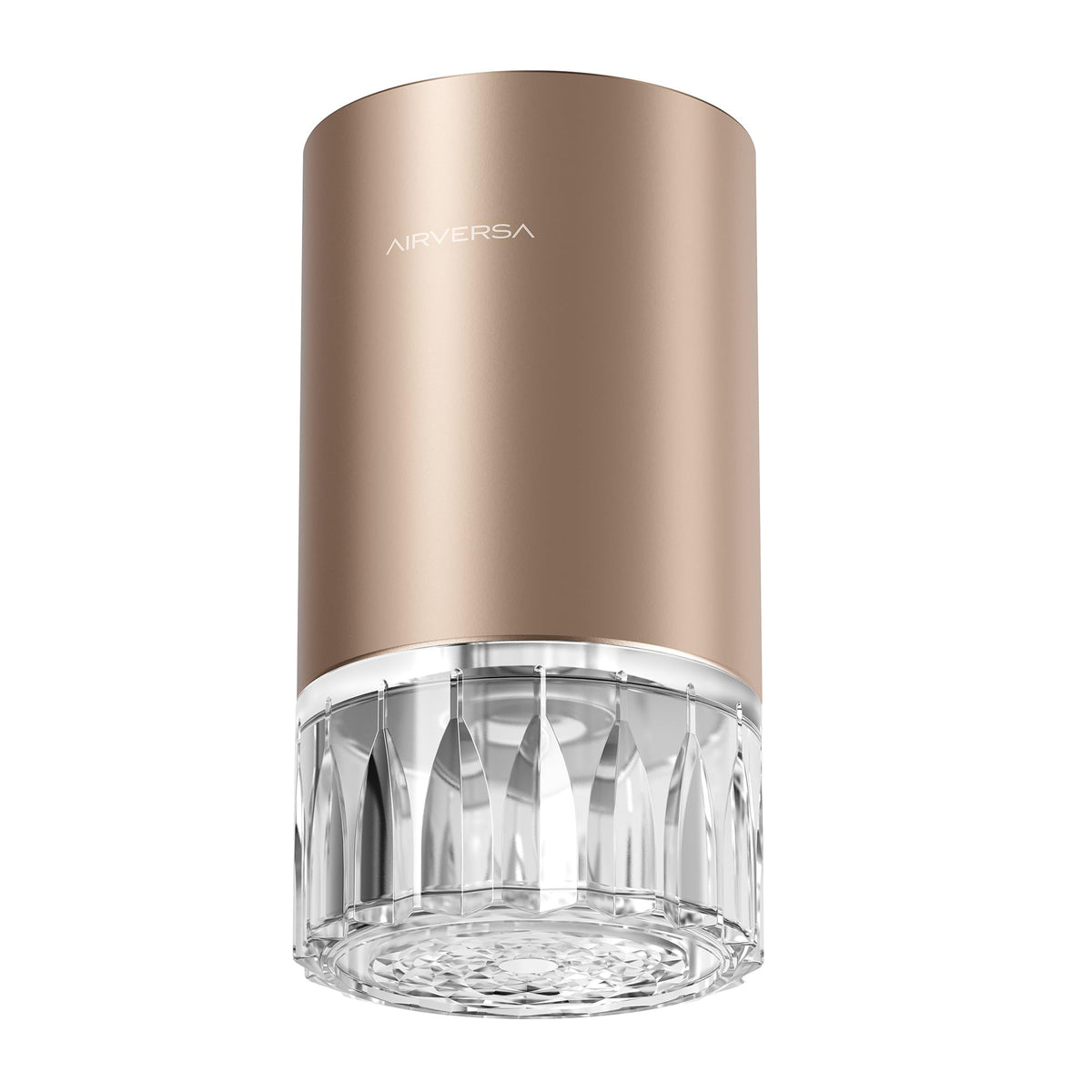 Airversa RD1 Titanium vista frontal elegante y portátil, mejora aromas en casa