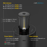 Airversa acabado anodizado del cuerpo que aporta durabilidad y aspecto moderno
