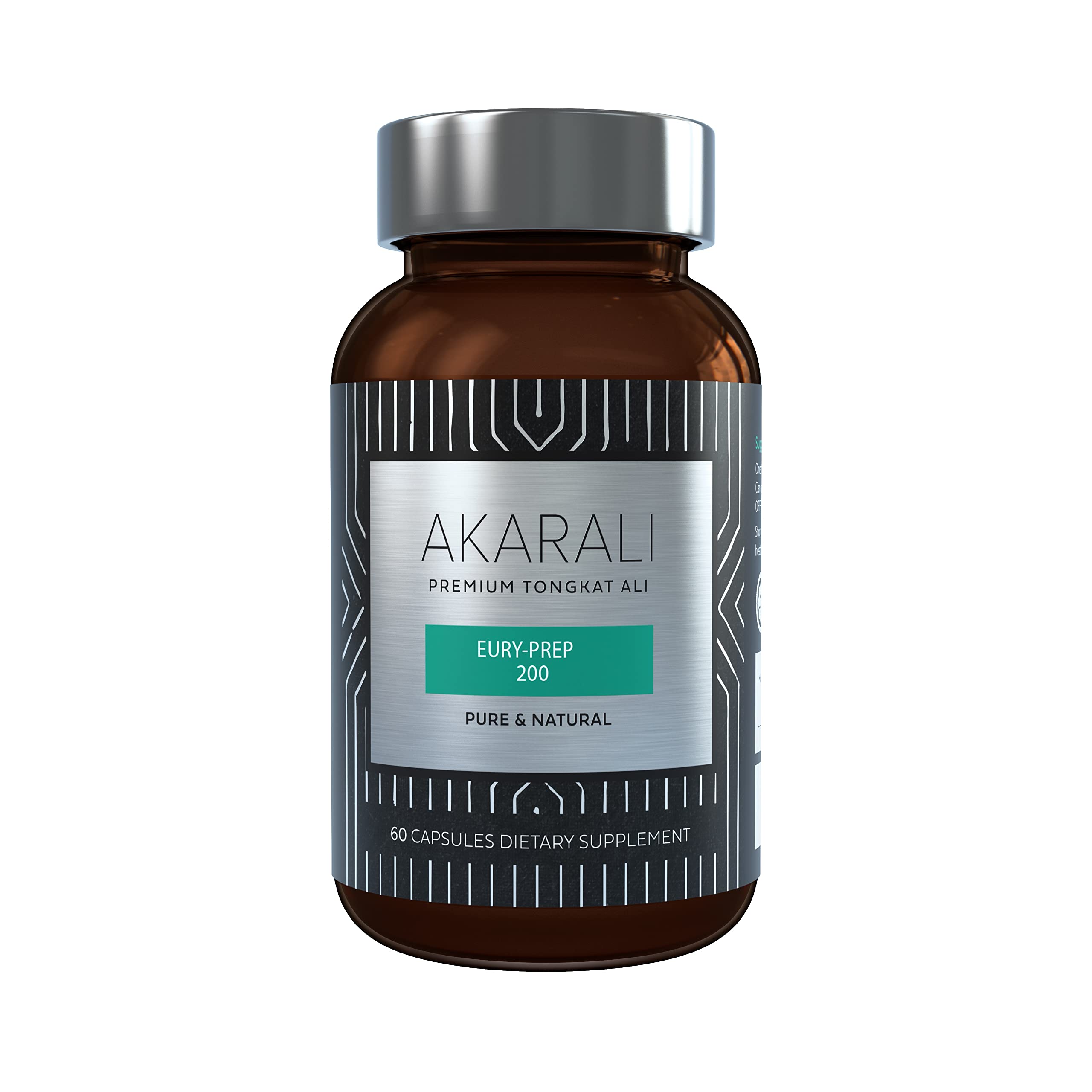 AKARALI frente del envase mostrando diseño y cantidad 60 cápsulas