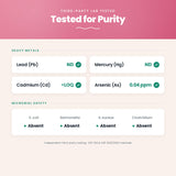 Akasha Superfoods detalle de textura fina del polvo, fácil disolución
