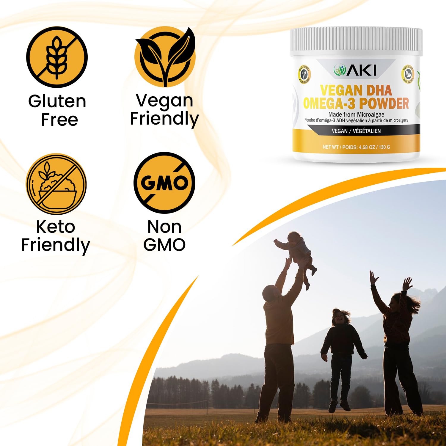 AKI ORGANIC producto en cocina natural enfatizando sostenibilidad