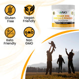 AKI ORGANIC producto en cocina natural enfatizando sostenibilidad