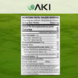 AKI ORGANIC textura en polvo del fitoplancton con aspecto fino y nutritivo