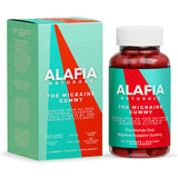 Alafia Naturals gominolas en la palma para ilustrar dosis y facilidad