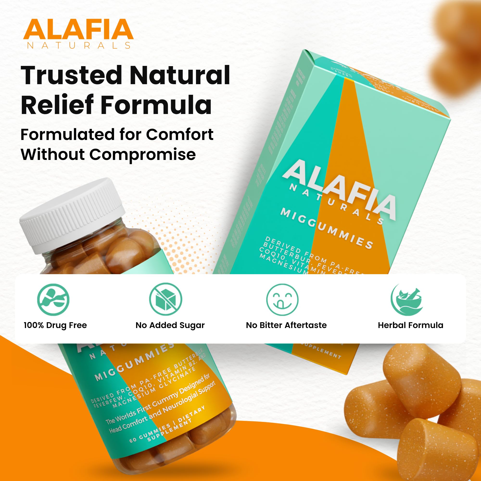 Alafia Naturals ingrediente destacado: magnesio, B2, CoQ10 y extractos herbales juntos