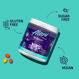 Alani Nu panel nutricional y lista de ingredientes para transparencia y control de consumo
