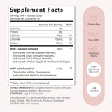 Alaya Naturals cucharada vertiendo polvo en vaso para mezcla rápida