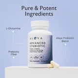 Alaya Naturals cápsula en primer plano que resalta la liberación retardada
