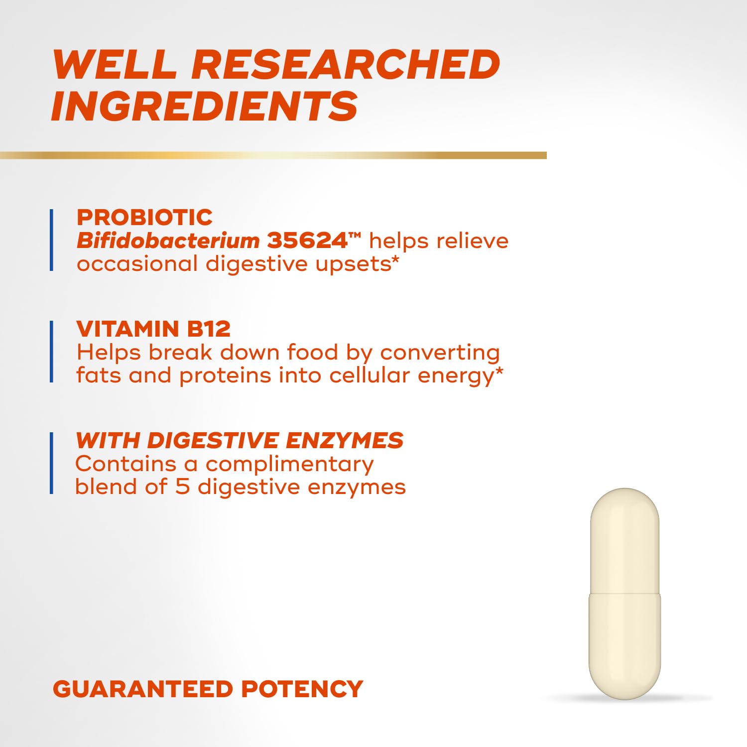 Align etiqueta con ingredientes y respaldo clínico visible