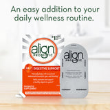 Align etiqueta con cepa Bifidobacterium 35624 y beneficios claros