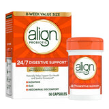Align frente del envase mostrando 56 cápsulas y beneficios digestivos