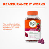 Align ingredientes con arándano ilustrando apoyo a salud urinaria