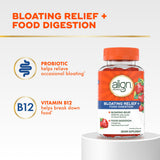 Close-up textura de gomita Align resaltando aspecto masticable y sabor