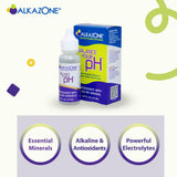 Alkazone botella en mano para tamaño, ideal para llevar y viajar
