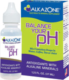 Alkazone vista frontal del pack de 3 frascos con diseño compacto y portátil
