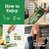 All About Juicing botella con mezcla para llevar sin derrames