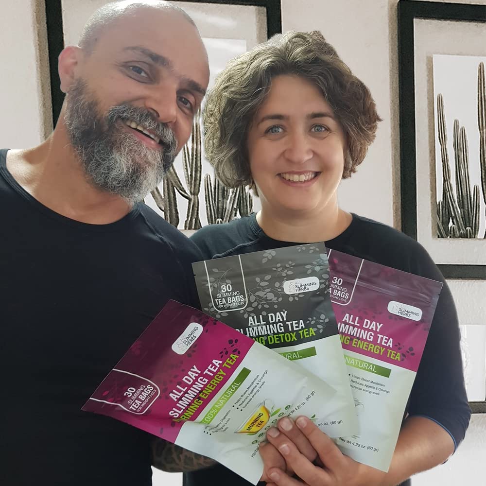 All SLIMMING HERBS comparación de tamaño del envase para llevar