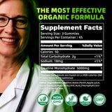 Allcoovita envase abierto con gomitas listo para uso diario rápido
