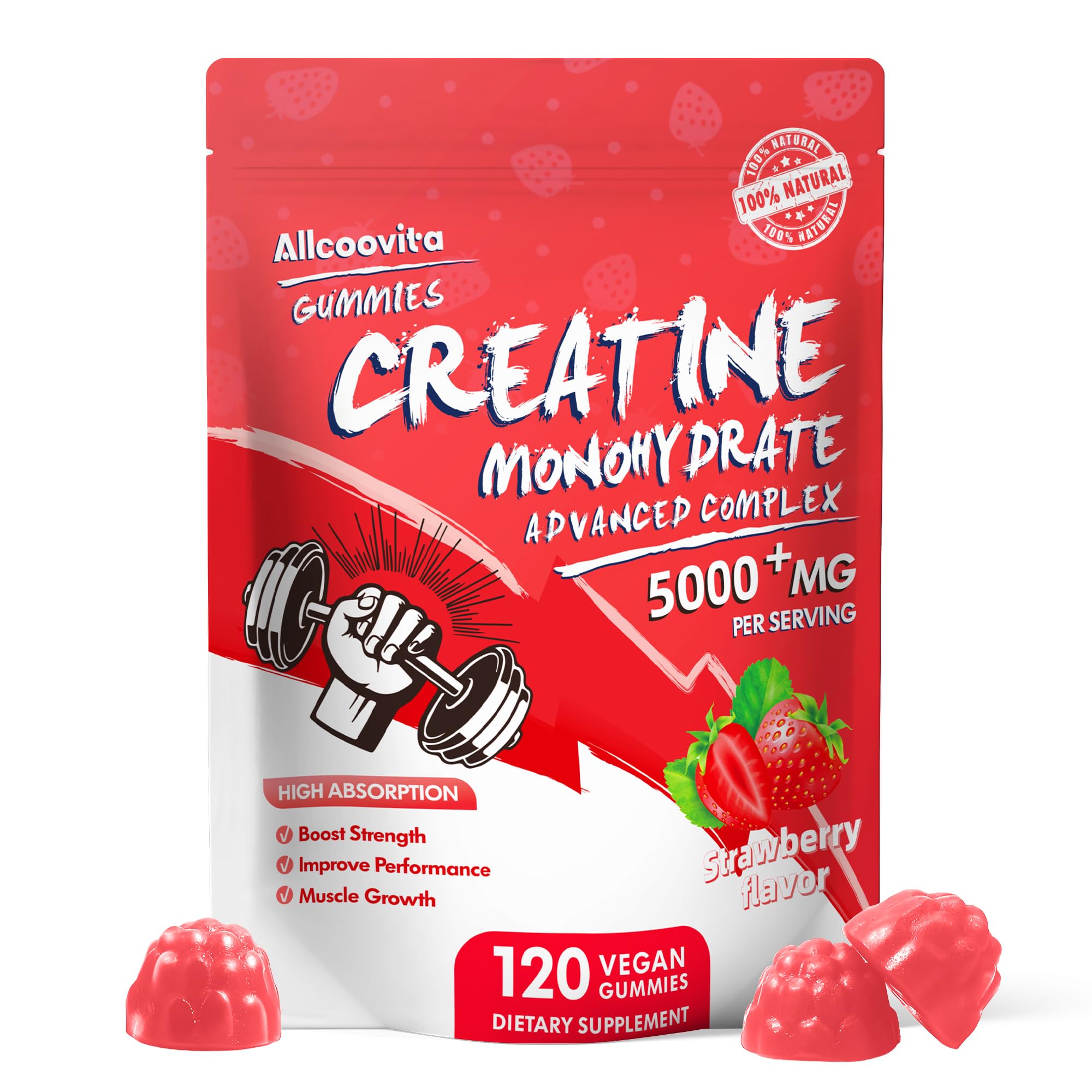 Allcoovita gominolas en ambiente de estilo de vida activo y viaje