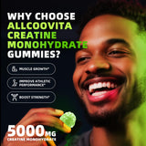 Allcoovita gomita aislada textura masticable para toma fácil y cómoda