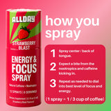 ALLDAY seis botellas en paquete para suministro prolongado y conveniencia