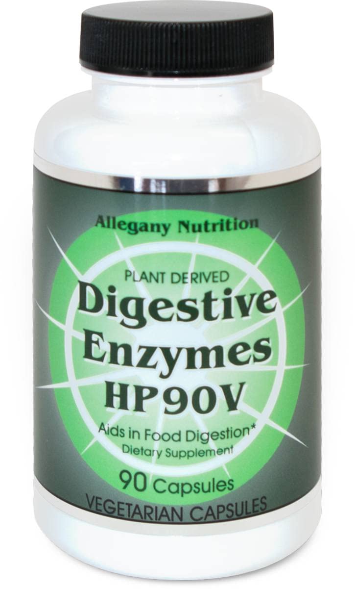 Allegany Nutrition HP90V frente del envase mostrando etiqueta clara y beneficios