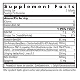 Allergy Research Group etiqueta detallada con ingredientes y pureza sin alérgenos