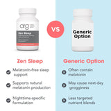 Allergy Research Group persona relajada ARG Zen Sleep estilo de vida beneficios
