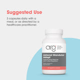Allergy Research Group persona tomando cápsula diaria para soporte nutricional