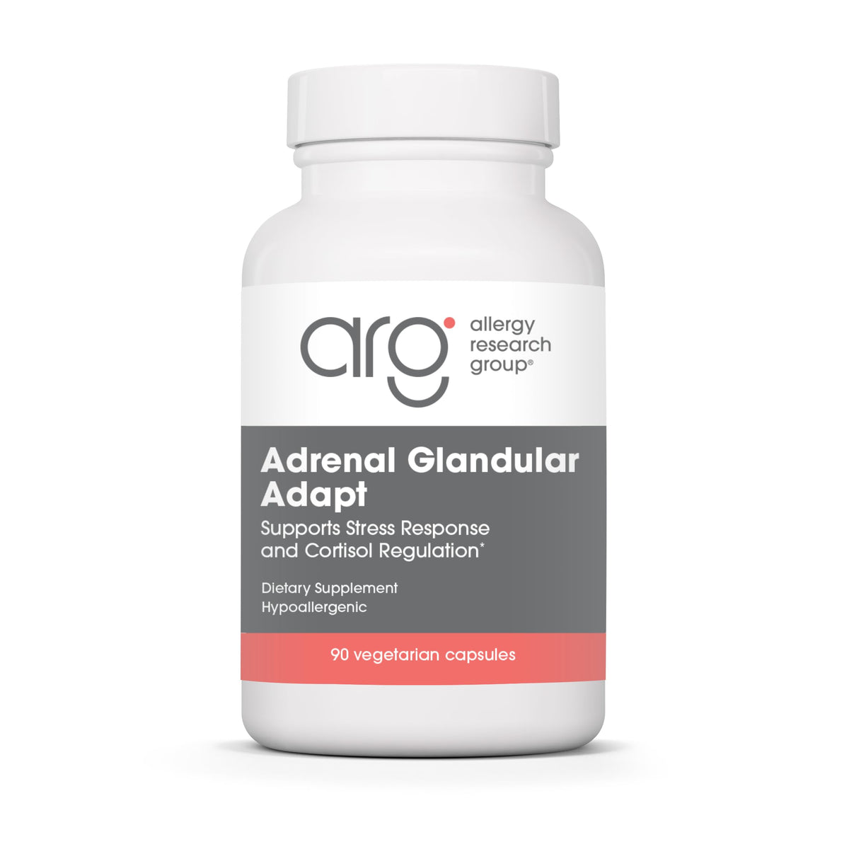 Allergy Research Group envase frontal mostrando la etiqueta y beneficio informativo