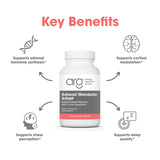 Allergy Research Group etiqueta de ingredientes con enfoque en adaptógenos y B5
