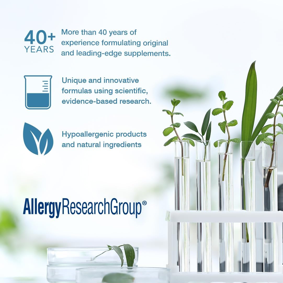 Allergy Research Group ARG PhytoCort escena lifestyle mostrando uso diario confiable
