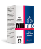 ALLIMAX cápsula en primer plano demostrando formato fácil de tragar