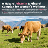 Alliwise etiqueta nutricional en foco mostrando composición clara