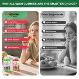 Alliwise variedad de frutas y verduras usadas en la fórmula para aporte antioxidante